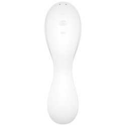 SATISFYER - CURVY TRINITY 5 ESTIMULADOR Y VIBRADOR APP BLANCO