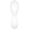 SATISFYER - CURVY TRINITY 5 ESTIMULADOR Y VIBRADOR APP BLANCO