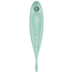SATISFYER - TWIRLING PRO+ ESTIMULADOR Y VIBRADOR APP VERDE