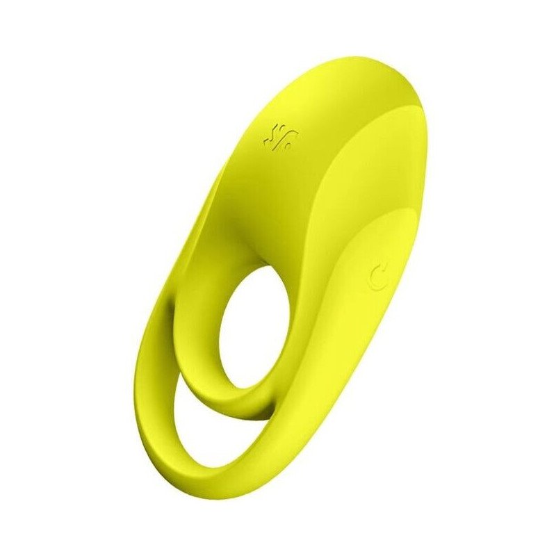 SATISFYER - SPECTACULAR DUO ANILLO VIBRADOR AMARILLO