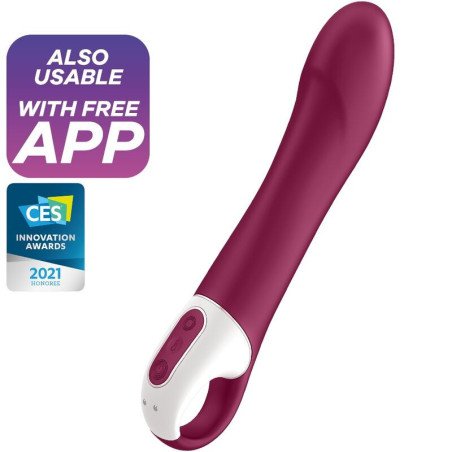 SATISFACTOR - VIBRADOR DE PUNTO G DE GRAN CALOR