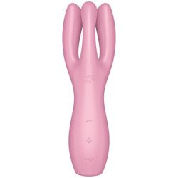 SATISFYER - THREESOME 3 VIBRADOR ROSA