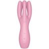 SATISFYER - THREESOME 3 VIBRADOR ROSA