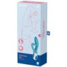 SATISFYER - EMBRACE ME VIBRADOR PUNTO G TURQUESA