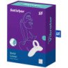 SATISFACTOR - VIBRADOR DE DEDO BOLD LOVER BLANCO