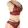 SUBBLIME - SET DOS PIEZAS TOP Y PANTIES ENCAJE L/XL