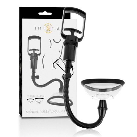 INTENSE - BOMBA VAGINAL MANUAL CON DOS COPAS INTERCAMBIABLES