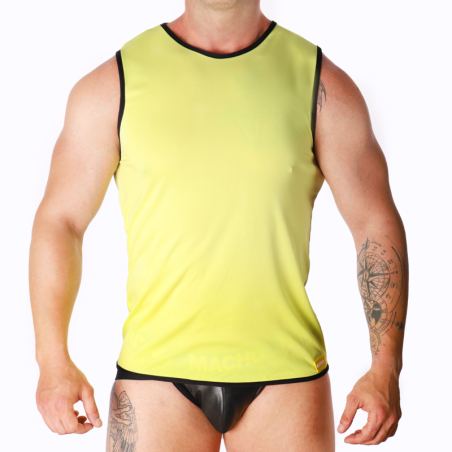 MACHO - CAMISETA AMARILLA S/M