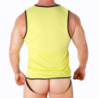 MACHO - CAMISETA AMARILLA S/M