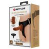 PRETTY LOVE - BRAGUITAS CON ARNÉS ARNÉS UNIVERSAL CON DILDO MICHEAL 20 CM NEGRO