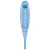SATISFYER - TWIRLING PRO ESTIMULADOR Y VIBRADOR AZUL