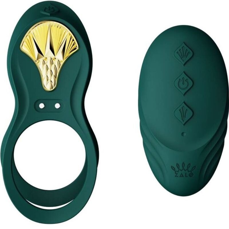 ZALO - ANILLO VIBRATORIO PARA PAREJAS BAYEK VERDE
