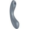 SATISFYER - CURVE TRINITY 1 AIR PULSE VIBRATION GRIS