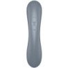 SATISFYER - CURVE TRINITY 1 AIR PULSE VIBRATION GRIS