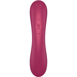 SATISFYER - CURVE TRINITY 1 AIR PULSE VIBRATION ROJO