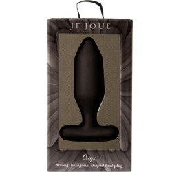 JE JOUE - ONYX PLUG ANAL VIBRADOR NEGRO