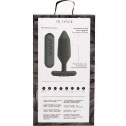 JE JOUE - VIBRADOR ANAL ONYX NEGRO