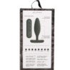 JUEGO - VIBRADOR ANAL CON TAPÓN VESTA NEGRO