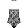 PASSION - BS094 BODYSTOCKING NEGRO TALLA UNICA