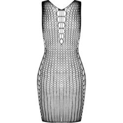 PASSION - BS097 BODYSTOCKING NEGRO TALLA UNICA