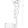 PASSION - BS098 BODYSTOCKING ROJO TALLA UNICA