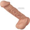 BAILE - BEAUTIFUL ENCOUNTER BERGRISI DILDO REALISTICO FLEXIBLE 26 CM NATURAL