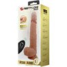 PRETTY LOVE - JONATHAN DILDO DE SILICONA 3 VIBRACIONES + 3 INSERCIONES MEDIDAS CONTROL REMOTO 21 CM