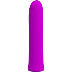 PRETTY LOVE - VIBRADOR SUPERPODEROSO MINI CURTIS 12 VIBRACIONES DE SILICONA VIOLETA