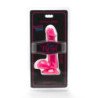 GET REAL - HAPPY DICKS DILDO 12 CM CON TESTICULOS ROSA