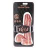 GET REAL - DILDO DE SILICONA DE 20,5 CM CON EXTREMOS DE PIEL
