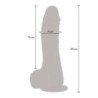 GET REAL - DILDO VIBRADOR ROTADOR UP&DOWN NATURAL