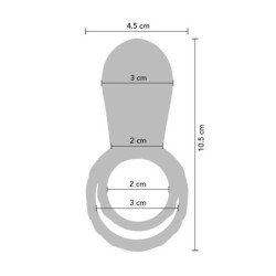 XOCOON - ANILLO ESTIMULADOR PARA PAREJAS FUCSIA