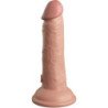 KING COCK - ELITE DILDO REALISTICO VIBRADOR & SILICONA 15.2 CM