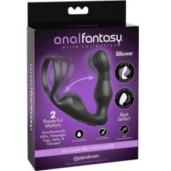 COLECCIÓN ANAL FANTASY ELITE - MASAJEADOR DE PRÓSTATA VIBRATORIO Y RECARGABLE