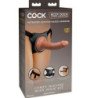 KING COCK - ELITE ARNES AJUSTABLE CONFORTABLE CON DILDO 17.8 CM