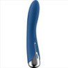 SATISFACTOR - VIBRADOR GIRATORIO AZUL PARA EL PUNTO G