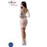 PASSION - BS101 BODYSTOCKING BLANCO TALLA UNICA
