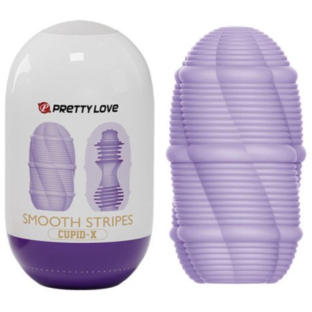 PRETTY LOVE - HUEVO MASTURBADOR DE CUPIDO CON RAYAS SUAVES