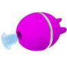 PRETTY LOVE - VIBRADOR DE SILICONA REDONDO MORADO GEMINI BALL