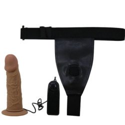 PRETTY LOVE - BRAGUITAS CON ARNÉS Y DILDO VIBRADOR INCLUIDO