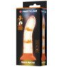 AMOR PRECIOSO - DILDO MÁGICO NOCTURNO SIN VIBRACIÓN NARANJA LUMINOSO