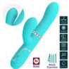 PRETTY LOVE - VIBRADOR MULTIFUNCIONAL PARA EL PUNTO G, COLOR VERDE AGUA