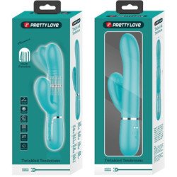 PRETTY LOVE - VIBRADOR MULTIFUNCIONAL PARA EL PUNTO G, COLOR VERDE AGUA