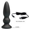 MR PLAY - VIBRADOR POTENTE CONTROL REMOTO ANAL PLUG NEGRO