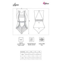 LIVCO CORSETTI FASHION - LIXPEN LC 90612 BODY NEGRO S/M