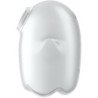 SATISFYER - GLOWING GHOST AIR PULSE & VIBRADOR BLANCO