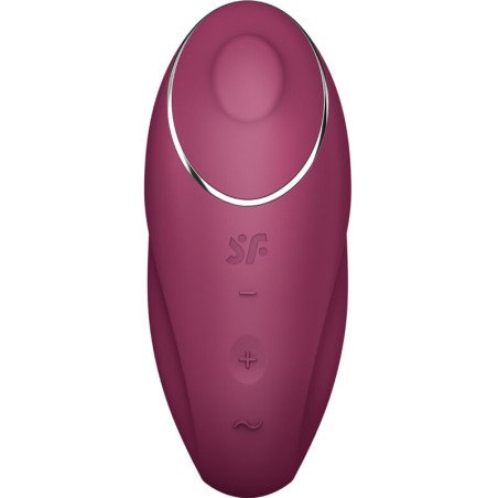 SATISFACTOR - TAP & CLIMAX 1 VIBRADOR DE APOYO ROJO