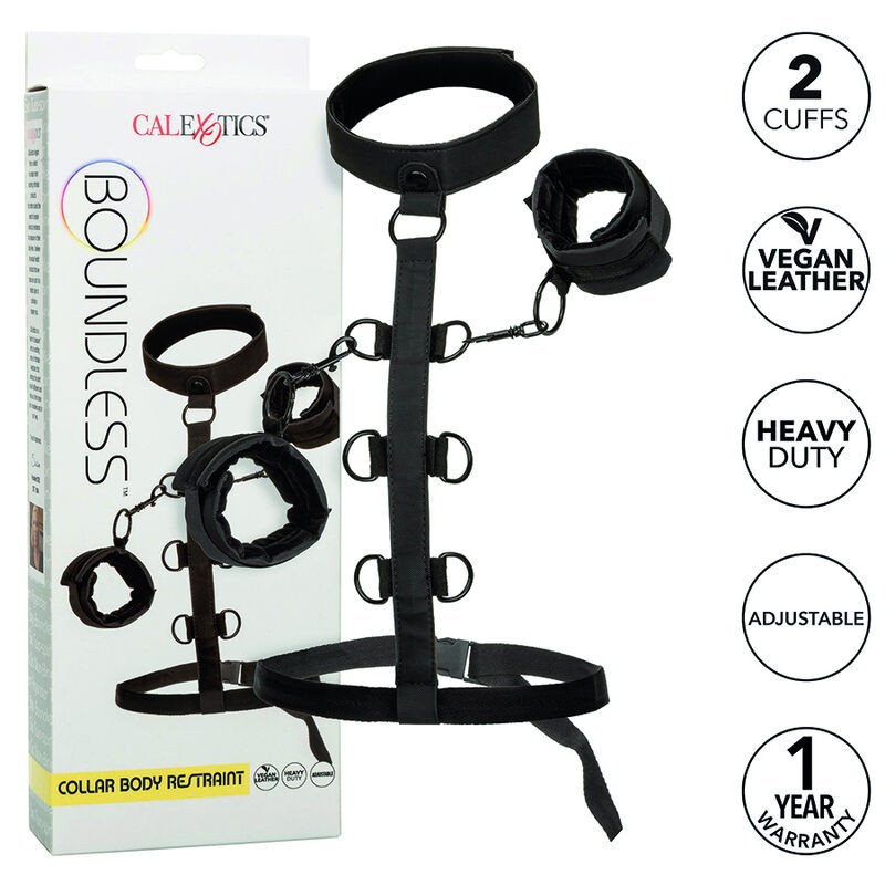 CALEXOTICS - SUJECIÓN CORPORAL SIN LÍMITES CON COLLAR