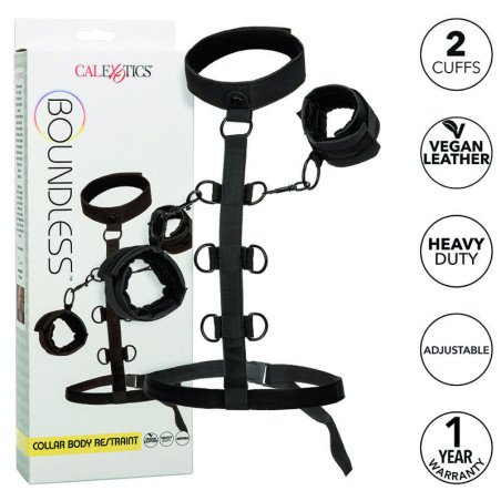 CALEXOTICS - SUJECIÓN CORPORAL SIN LÍMITES CON COLLAR