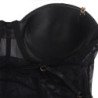 SUBBLIME - BODY CON TIRANTES DE CADENA NEGRA TALLA S/M